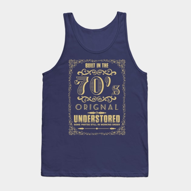Built in 70's orignal and understored some part still in working order Tank Top by variantees